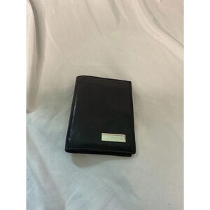 Fendi leather snap bifold with coin pocket